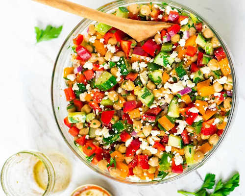 Mediterranean Chickpea Salad