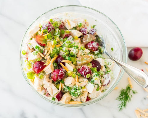 Greek yogurt chicken salad