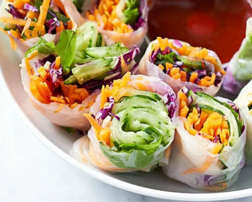 Veggie spring roll