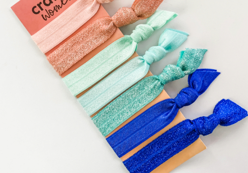 Hair ties DIY by Abi Isa Lee