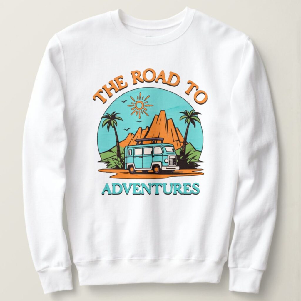 The Road to Adventure Sweater