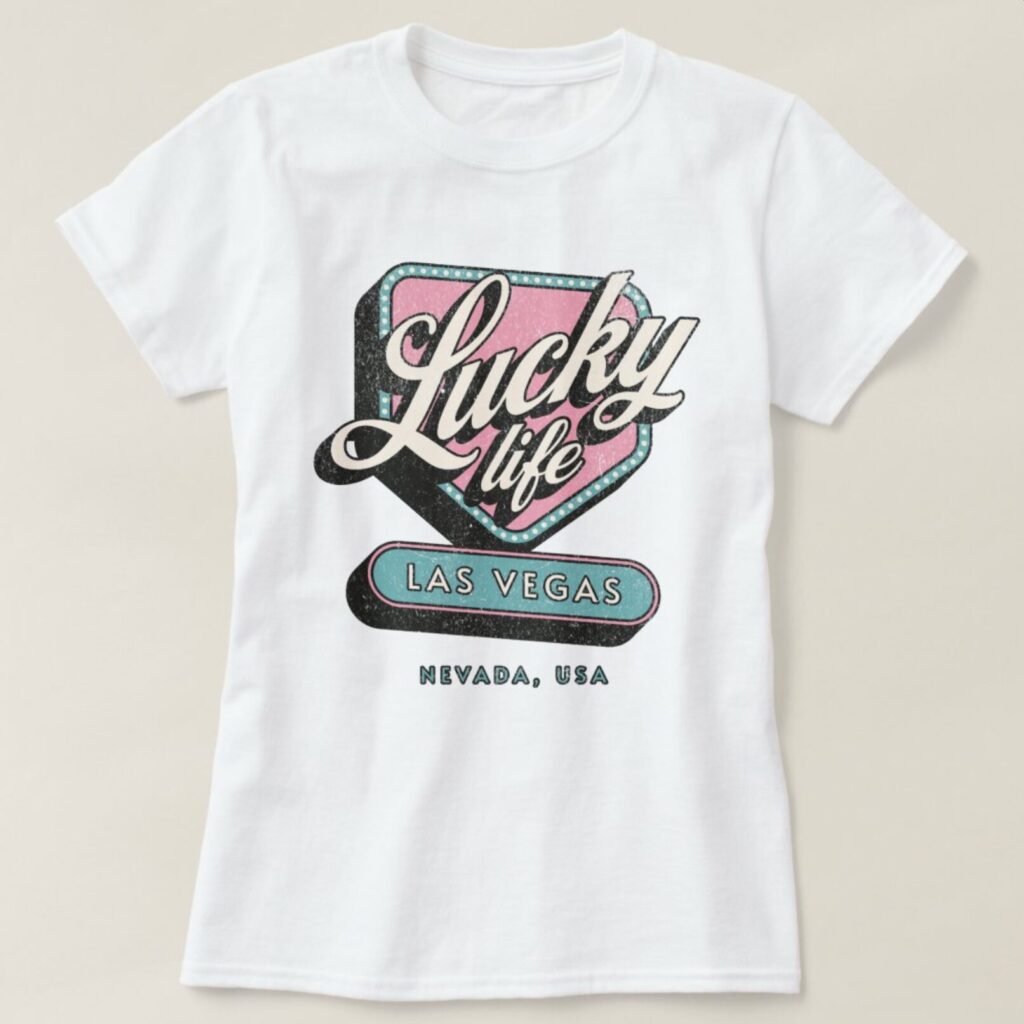 Lucky Life T-shirt design