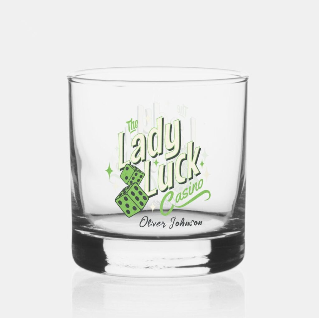 Personalized Whiskey glass by Bimble Life