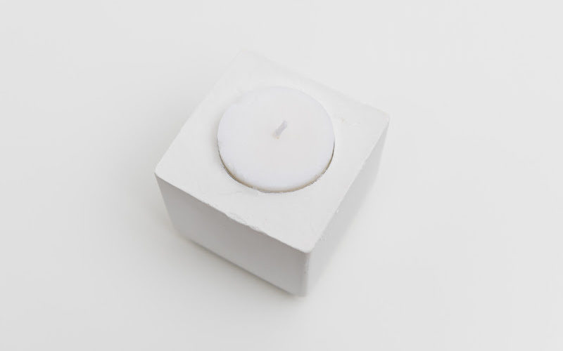 A tealight candle