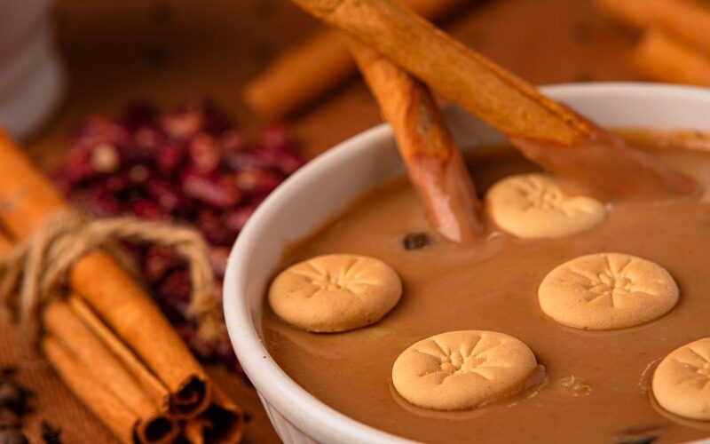 Dominican food called Habichuelas con Dulce.